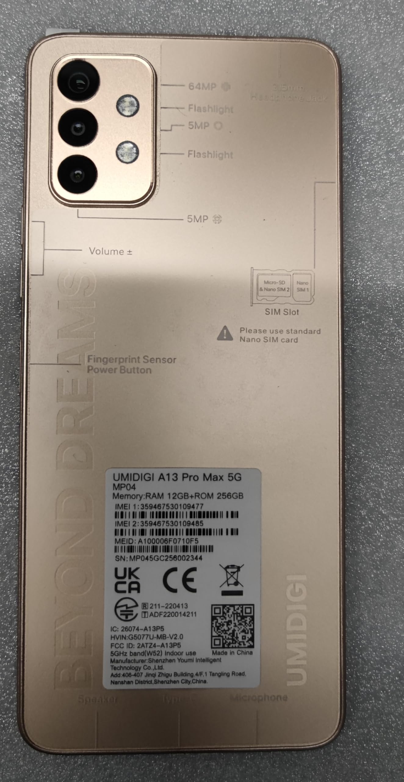 Amazon.com: UMIDIGI Cell Phone Unlocked : Cell Phones & Accessories